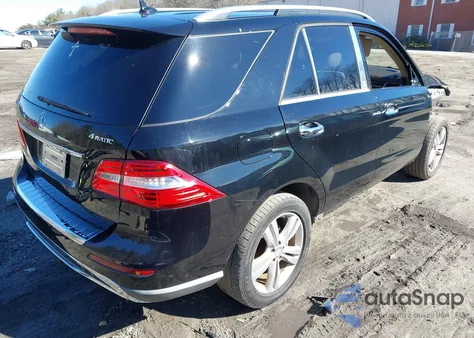 2015 Mercedes-Benz Ml 350 4Matic from USA, damaged, VIN 4JGDA5HB4FA464294